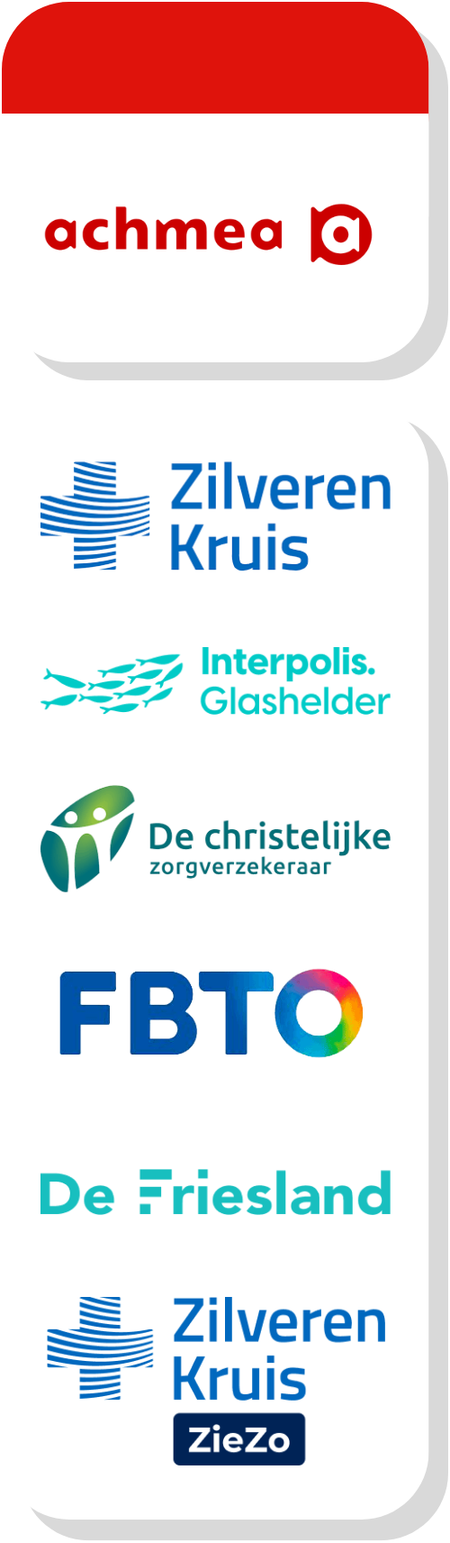 Logo van zorgverzekeraar Achmea